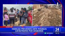 Huaycán: Vecinos se muestran preocupados por la activación de quebradas