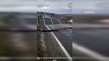 Şanlıurfa'da sel suları köprüyü parçaladı