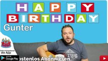 Happy Birthday, Gunter! Geburtstagsgrüße an Gunter