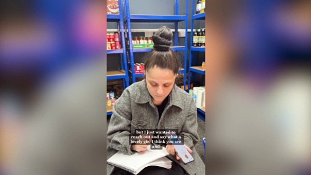 Community hero runs foodbank and even tops up residents' gas and electricity when they're struggling