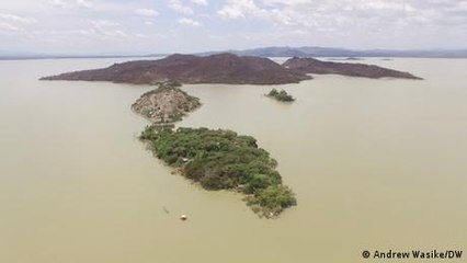 Rising water levels: Kenya's 7-year-old island