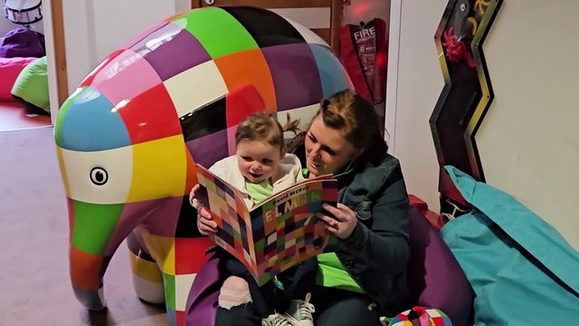 Elmer at Trinity Hospice and Brian House