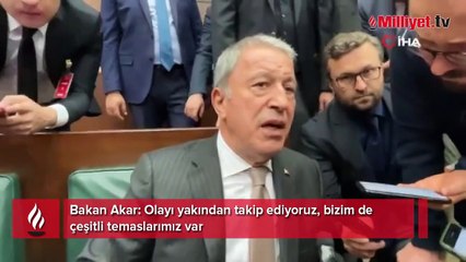 Karadeniz'de ABD-Rusya gerilimi! Bakan Akar'dan açıklama