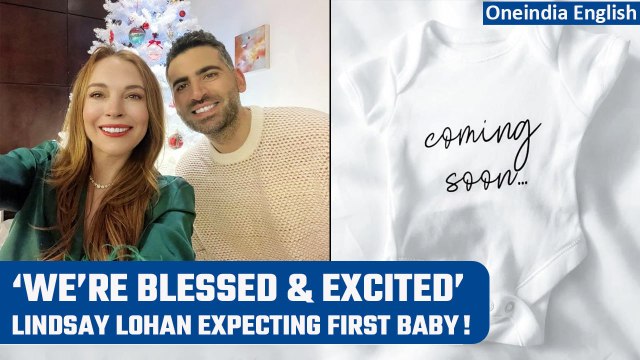 Actor Lindsay Lohan pregnant, expecting first baby with Bader Shammas | Oneindia News