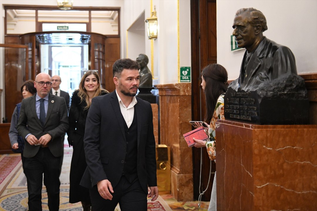 ERC anuncia una propuesta para reformar la 'Ley Mordaza' tras tumbar la del Gobierno