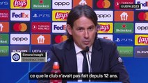 Inzaghi : “Se retrouver en quarts est une grande réussite”