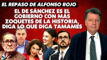 Alfonso Rojo: “El de Sánchez es el Gobierno con más zoquetes de la Historia de España, diga lo que diga Tamames”