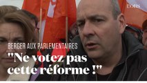 Retraites : Laurent Berger de la CFDT appelle les parlementaires à ne pas voter la réforme