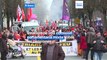 Octava jornada de huelga y manifestaciones masivas en Francia contra la reforma de las pensiones