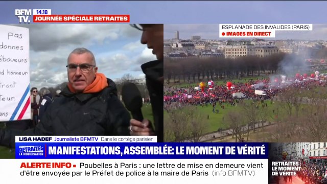 Aujourd'hui encore est une étape, ce n'est certainement pas une fin : Jacquie, retraité de 67 ans, appelle à continuer de se mobiliser