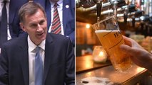 Tax on draught beer to be frozen as part of ‘Brexit pubs guarantee’, says Jeremy Hunt