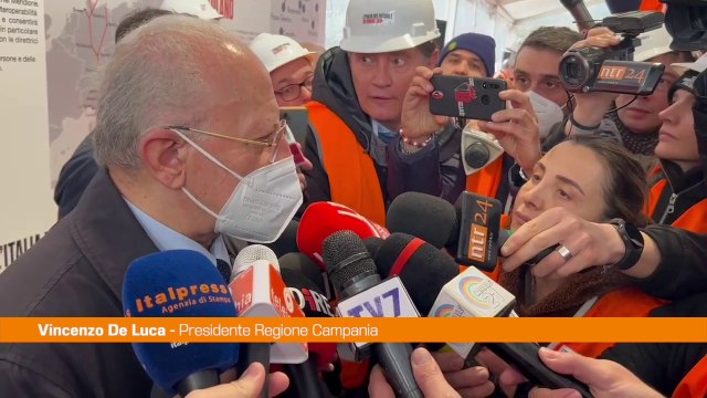 Alta Velocità Napoli-Bari, De Luca Opera che valorizza aree interne