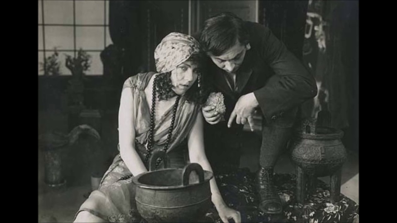 Der Yoghi (1916) Lost Silentfilm Still Compilation, Paul Wegener, Lyda Salmonova
