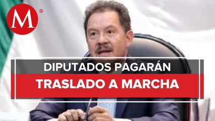 Download Video: Legisladores de Morena pagarán traslado de asistentes a marcha del 18 de marzo: Mier