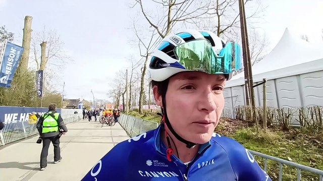 Danilith Nokere Koerse 2023 - Aude Biannic : Le Tour des Flandres, Paris-Roubaix, on a l'équipe Movistar pour jouer la victoire
