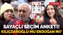 CHP'nin kalesinde sayaçlı seçim anketi! Kılıçdaroğlu mu Erdoğan mı?