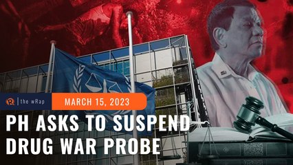 Скачать видео: PH asks ICC to suspend probe into drug war killings under Duterte