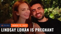 Lindsay Lohan is pregnant with 1st child