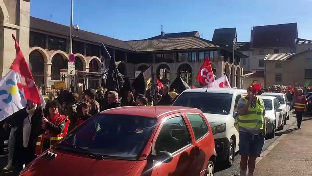 MACON - Réforme des retraites : Encore une forte mobilisation ce 15 mars