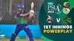 1st Innings Powerplay | Lahore Qalandars vs Multan Sultans | Match 31 | HBL PSL 8 | MI2T