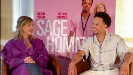 Karin Viard et Melvin Boomer : l'interview du tandem bouleversant à l'affiche de "Sage-Homme"