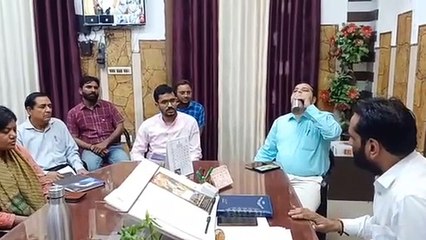 सफाई व्यवस्था के लिए मैराथन बैठक...देखें वीडियो