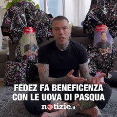 Fedez presenta le uova di pasqua in collaborazione con Walcor