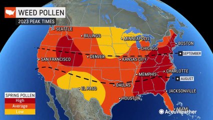 AccuWeather's 2023 Spring Allergy Forecast