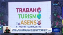 Target ng Tourism Dev't Plan hanggang 2028: Gawing tourism powerhouse ang Pilipinas sa Asya | Saksi