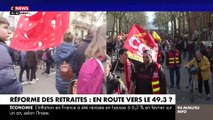 Réforme des retraites: Regardez l'image impressionnante d'une agence d'intérim vandalisée en direct sur CNews pendant la manifestation à Paris