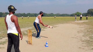 Cricket Filder Collides with Stranger | Ganji Trophy 2021