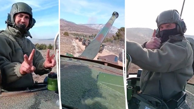 Des soldats ukrainiens à l'entraînement dans le sud de la France sur les blindés promis par Macron