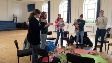 Local baby friendly choir is helping parents and carers with their wellbeing