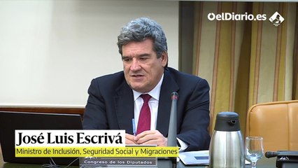 Escrivá calcula que las pensiones mínimas subirán un 22% hasta los 1.180 euros al mes en 2027