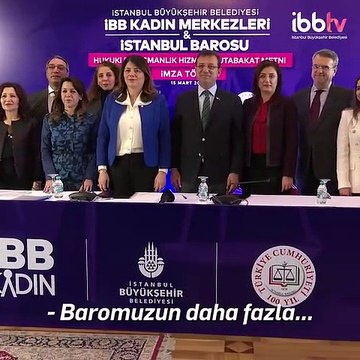 İBB ve İstanbul Barosu, kadınlara yönelik şiddetle mücadele için iş birliği başlattı: Şiddete karşı, kadınların yanındayız