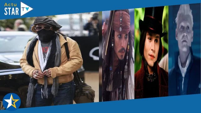 Johnny Depp : ses spectaculaires transformations physiques en quarante ans de carrière