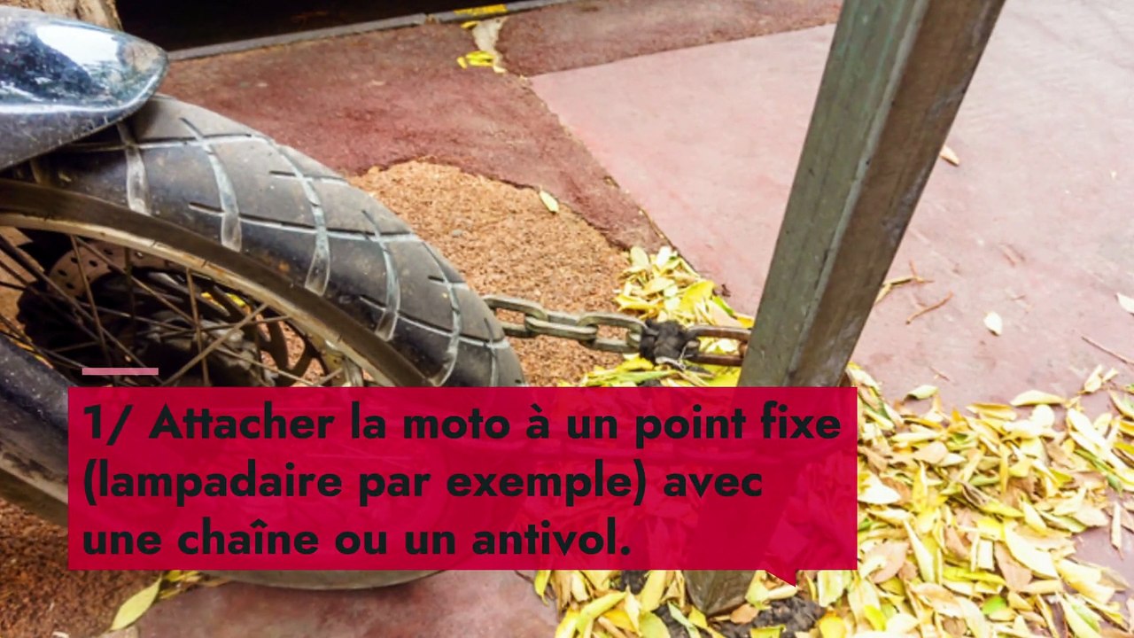 Les précautions à prendre pour protéger sa moto du vol