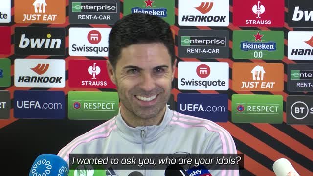 Julia Roberts? I'd rather have Rafa Nadal at a game - Arteta