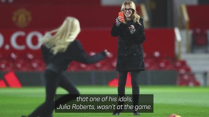 Julia Roberts? I'd rather have Rafa Nadal at a game - Arteta