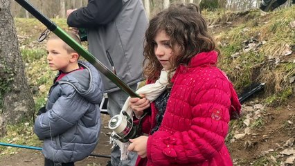 La saison de la pêche à la truite ouverte