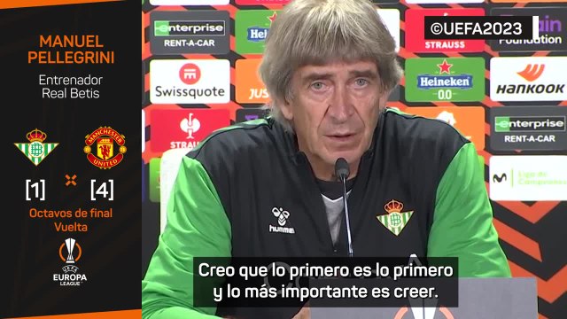 EUROPA LEAGUE | BETIS - MANCHESTER UNITED | Rueda de prensa PREVIA de MANUEL PELLEGRINI | AS