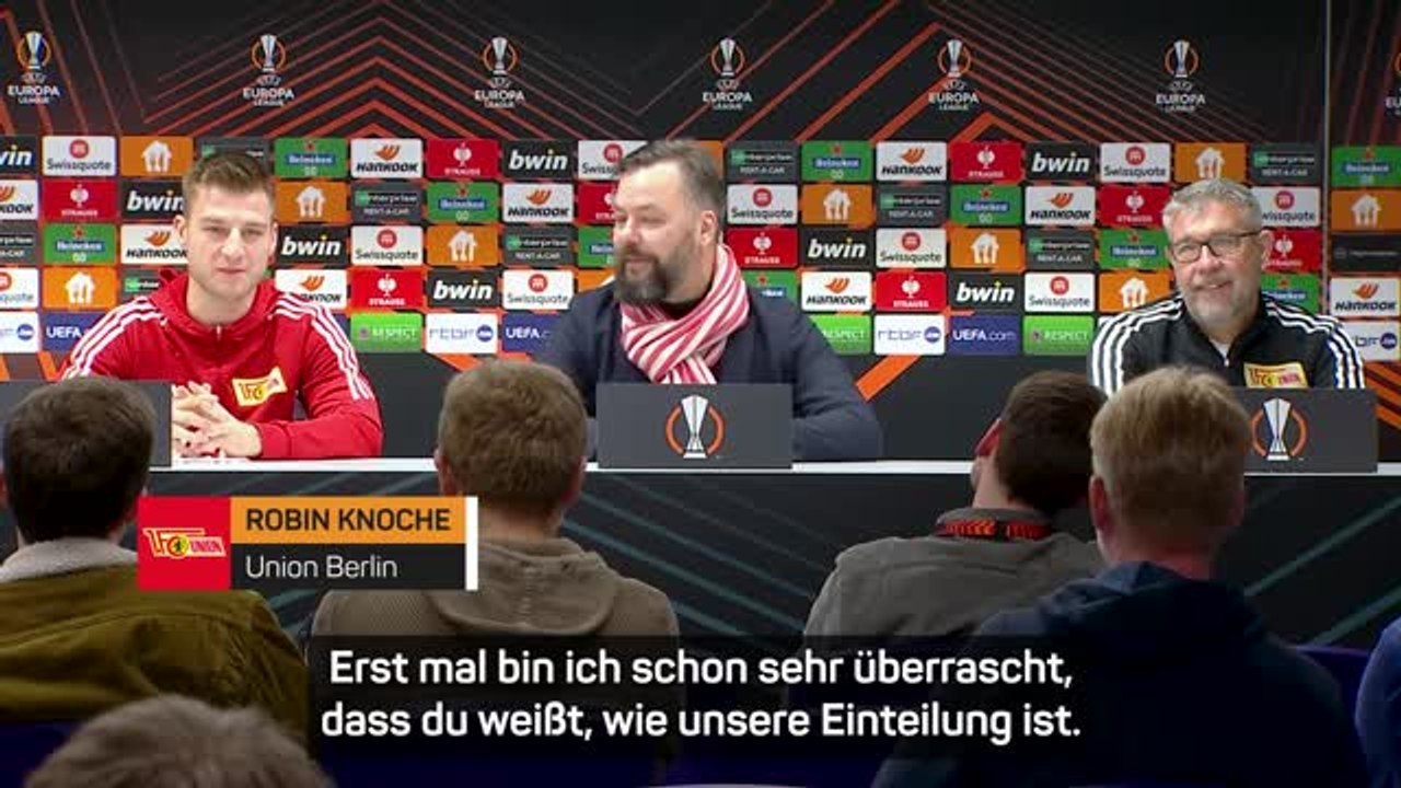 Elfmeter-Angst? Knoche lässt Reporter auflaufen