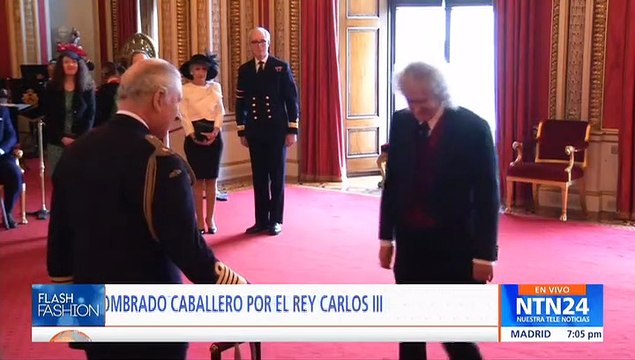 Brian May, guitarrista de Queen, fue nombrado caballero por el rey Carlos III