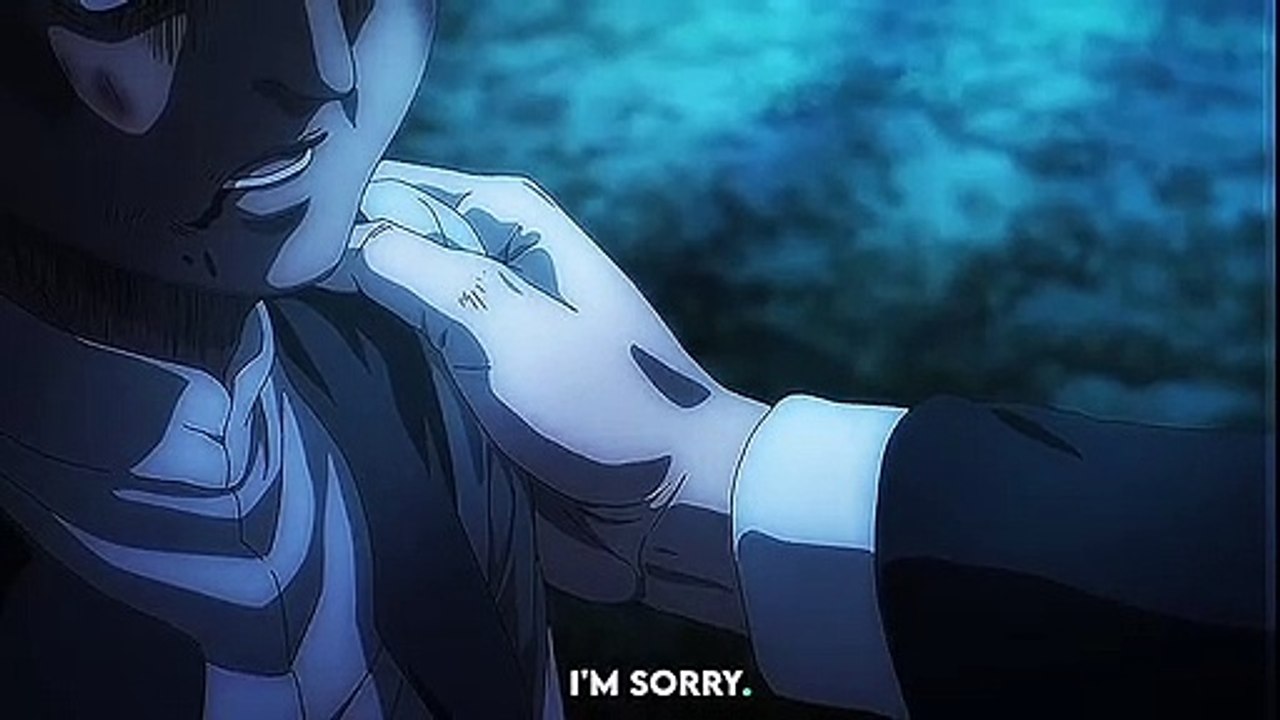 Eren : I am sorry, I am very sorry (Attack on Titan)