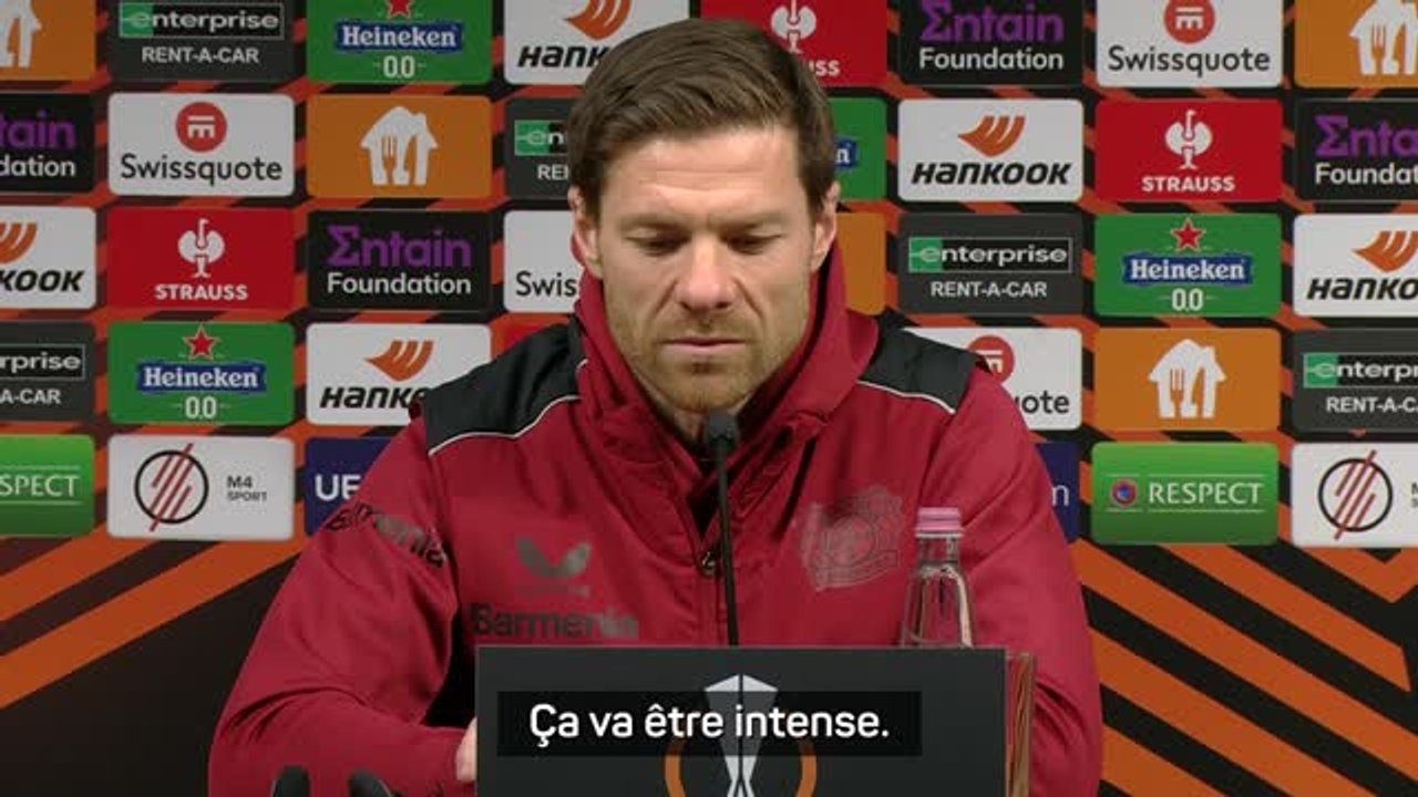 Bayer - Xabi Alonso : "Ça va être intense"