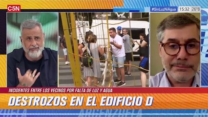 Walter Martello habló en Argenzuela sobre las medidas que tomarán frente a esta iindignante situación de Edesur