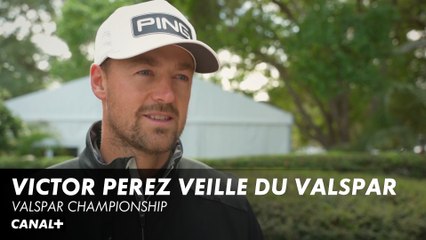 Victor Perez à la veille de son entrée au Valspar Championship - Pga Tour
