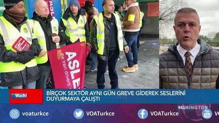 İngiltere’de 700 Bin Çalışanın Genel Grev Günü