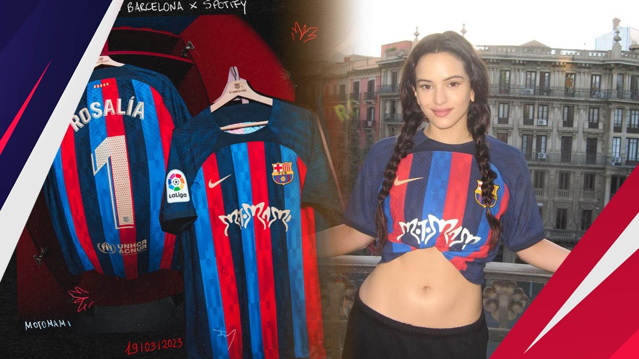 Barcelona Rilis Jersey Spesial untuk El Clasico, Penyanyi Seksi Spanyol Digandeng
