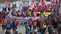 Réforme des retraites : une manifestation électrique à Nantes